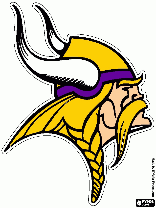 Vikings Colorin coloring page, printable Vikings Colorin